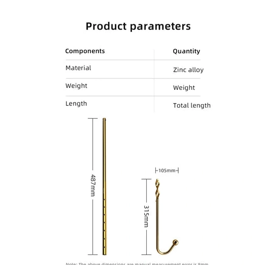 Set AllNight Anal Golden 3867 LOCKINK Hook Adjustable 1231